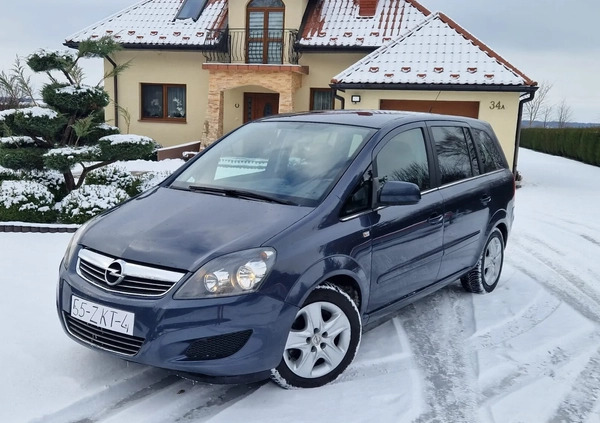 Opel Zafira cena 19777 przebieg: 218000, rok produkcji 2011 z Krynki małe 326